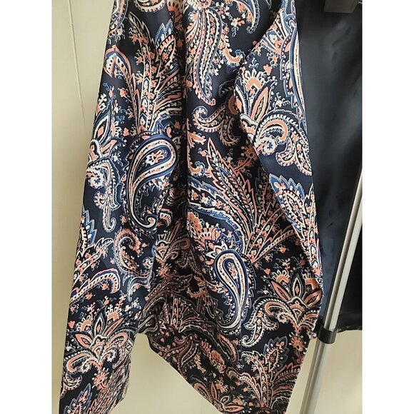 Pendleton Floral Paisley Open Front Jacket Size 16 - Picture 4 of 12